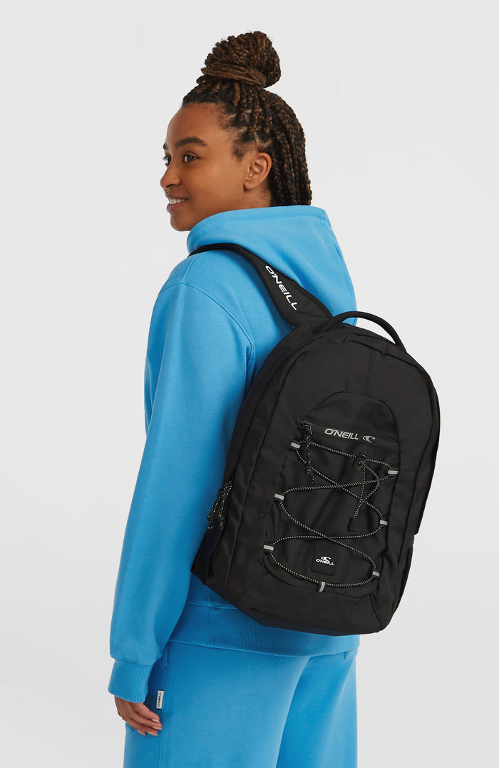 Boarder Small Backpack | Black Out