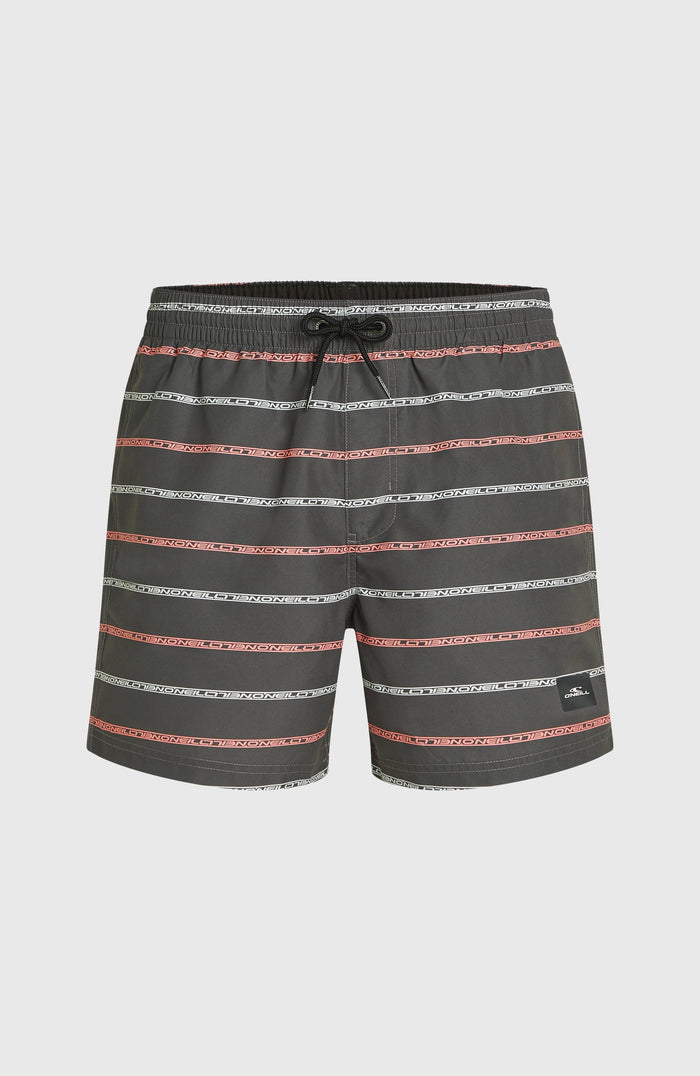 Cali First 15'' Swim Shorts | Grey O'Neill Stripe
