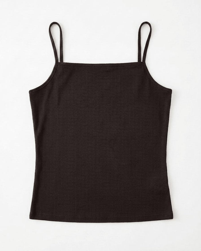 CAMILLE TANK TOP - BLACK