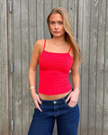 CAMILLE TANK TOP - RED