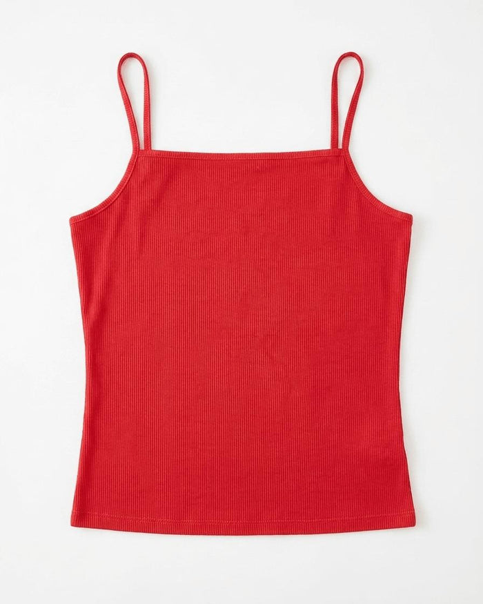 CAMILLE TANK TOP - RED