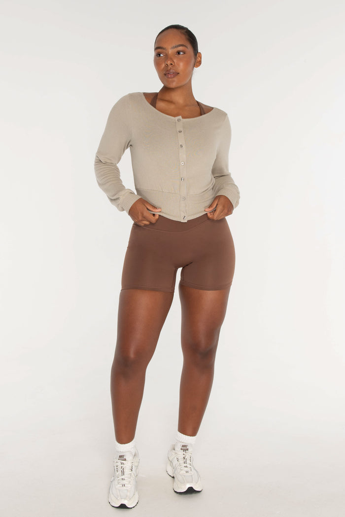 Cardigan Sweater - Oatmeal