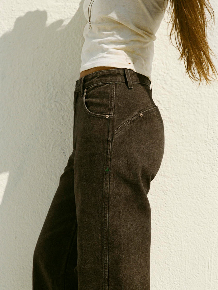 Antique White cassidy brown broken twill