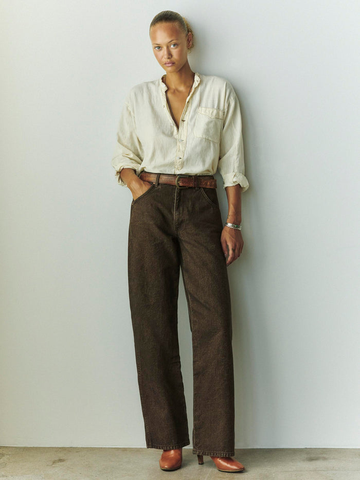Light Gray cassidy brown broken twill