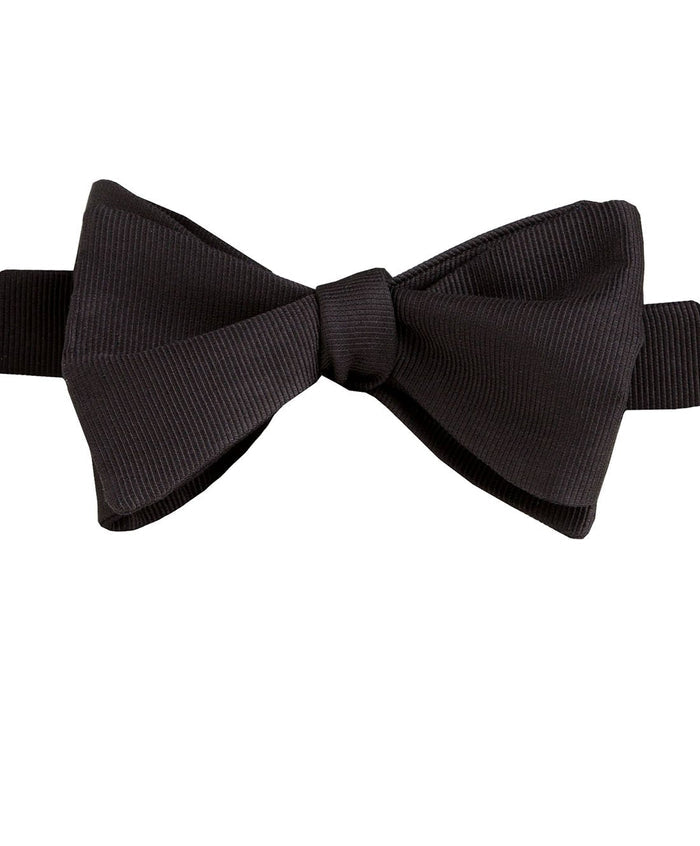 CH110001 | Black Faille Self-tie Bow Tie & Cummerbund Set
