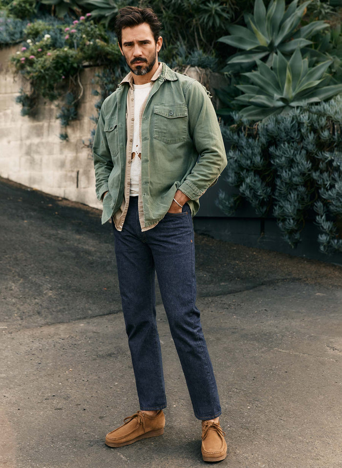 Dark Slate Gray charlie indigo selvage rinse