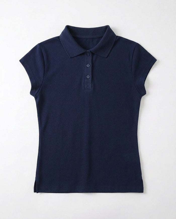 CILLE POLO TOP - NAVY
