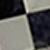 CL548702 | Sodalite and Mother of Pearl Checkerboard Cufflinks