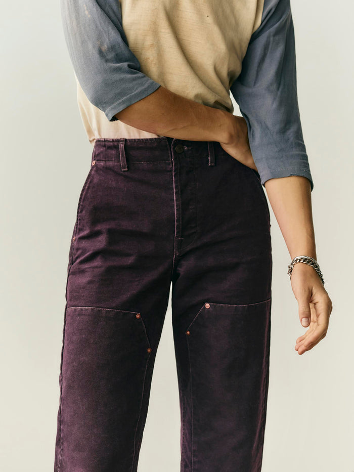 Dark Slate Gray clarke washed orchid canvas