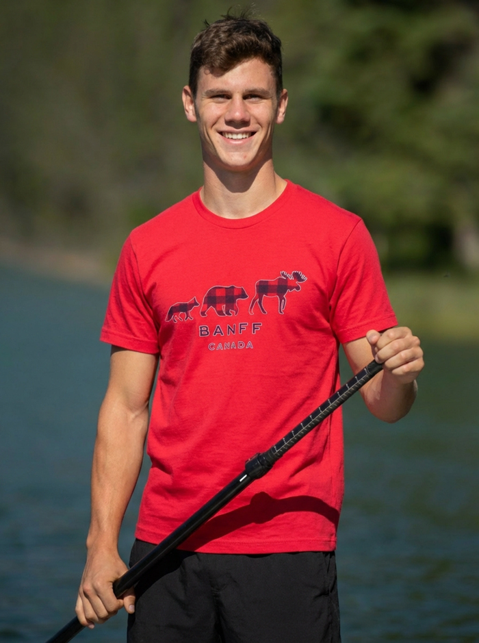 Classic Red 3 Animals with Banff T-Shirt