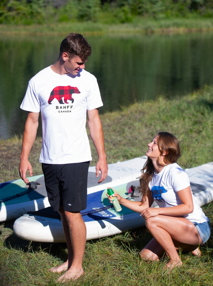 Classic White Bear with Banff T-Shirt