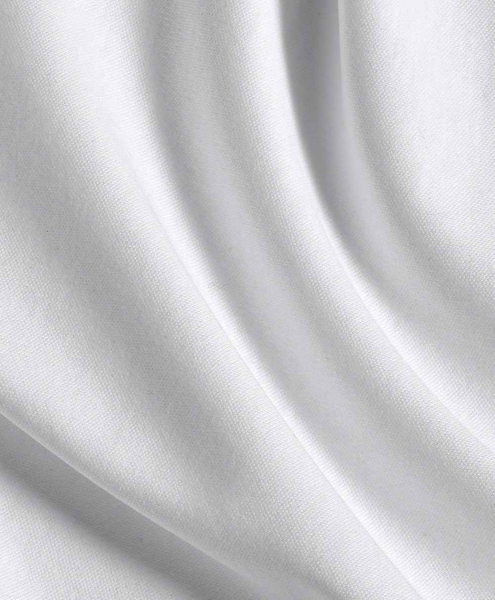 CMSK12150110 | White Cotton Knit Sport Shirt
