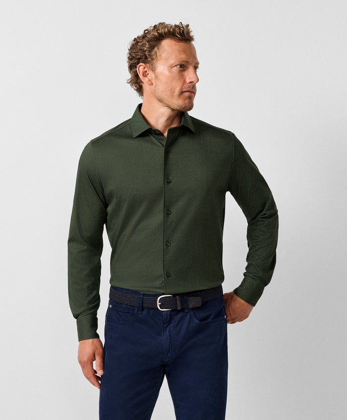 CMSK13105312 | Hunter Solid Knit Sport Shirt