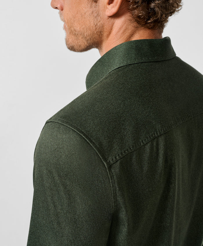 CMSK13105312 | Hunter Solid Knit Sport Shirt