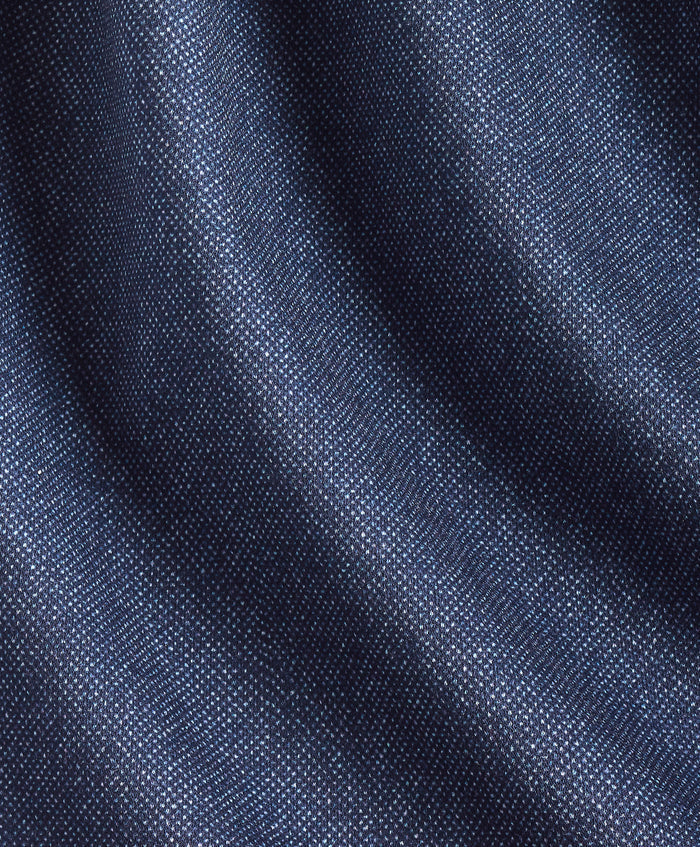 CMSK13105412 | Navy Solid Knit Sport Shirt