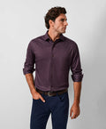 CMSK13105606 | Cabernet Solid Knit Sport Shirt