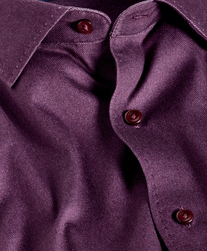 CMSK13105606 | Cabernet Solid Knit Sport Shirt