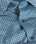 CMSK13611313 | Hunter & Multi Geometric Knit Sport Shirt