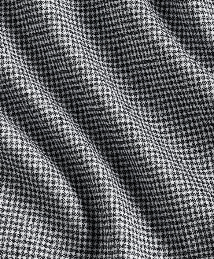 CMSK13829016 | Charcoal & White Check Knit Sport Shirt