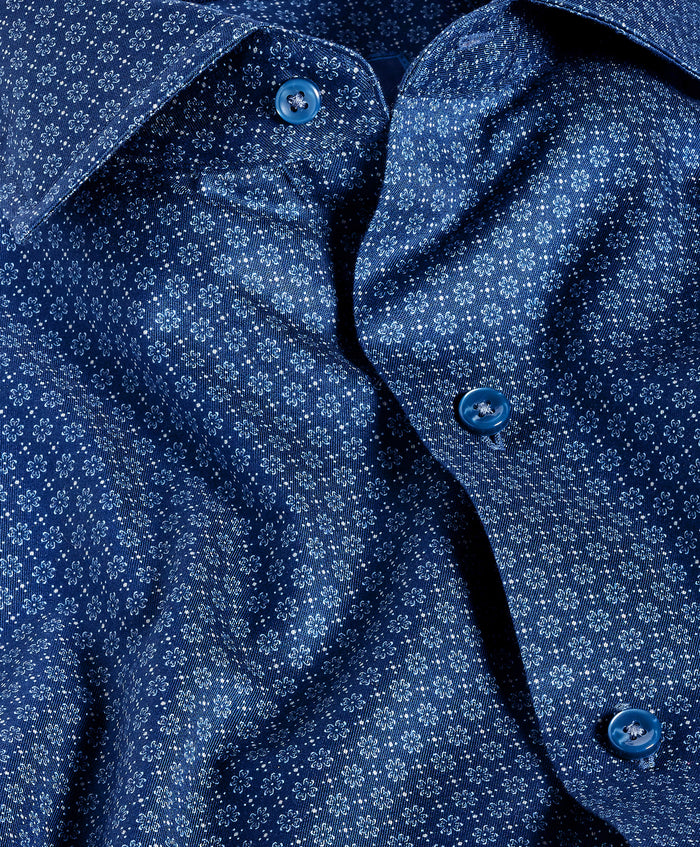 CMSW13209412 | Navy Neat Sport Shirt