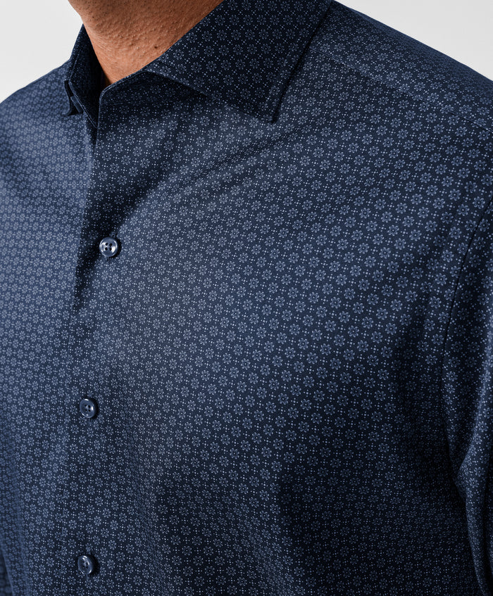 CMSW13209412 | Navy Neat Sport Shirt