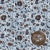 CMSW13400427 | Blue & Chocolate Floral Sport Shirt