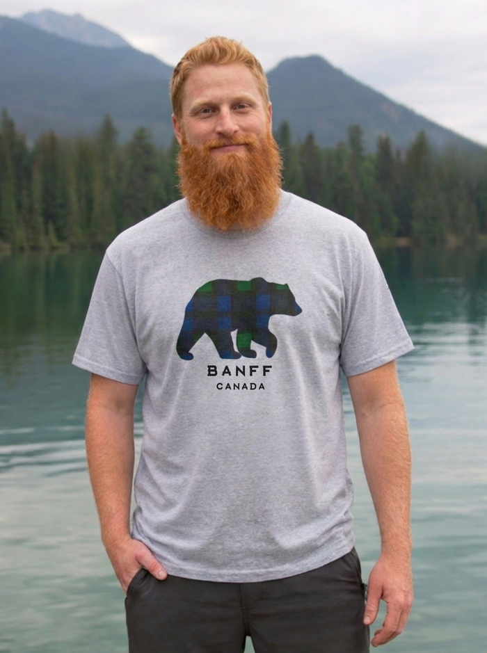 Comfort Grey Bear with Banff T-Shirt