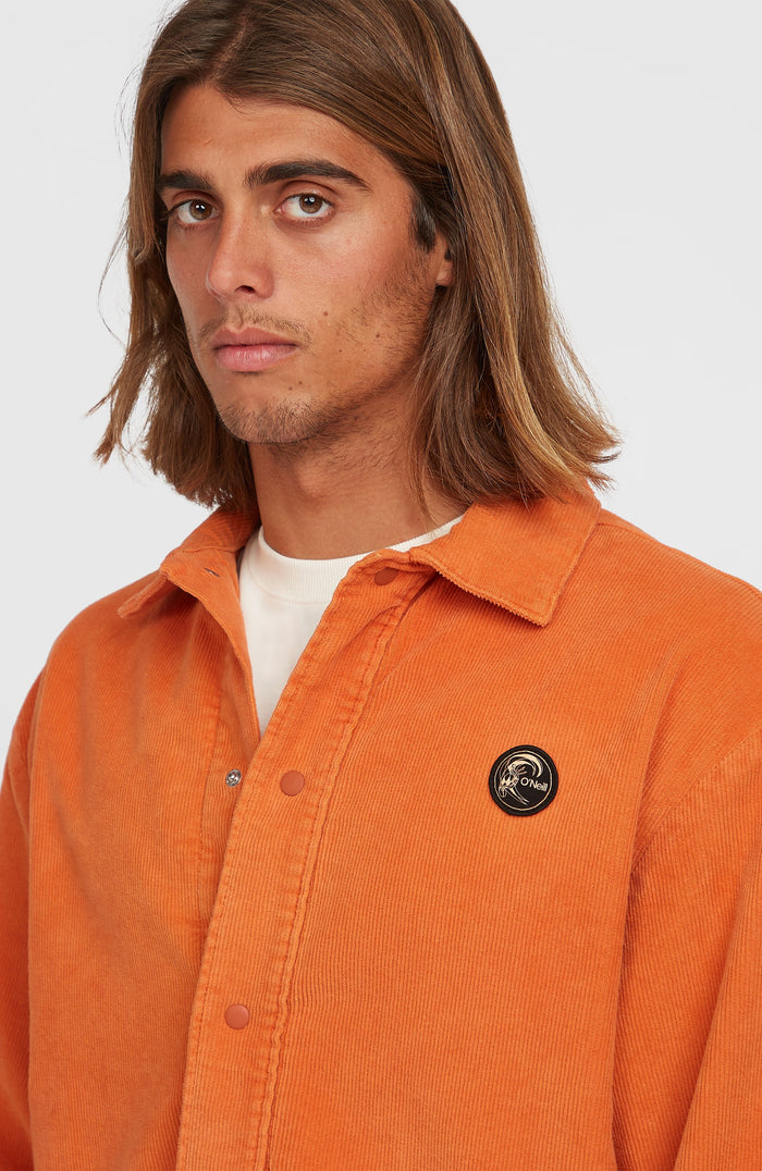 Cord Coach Jacket | Cinnamon Stick
