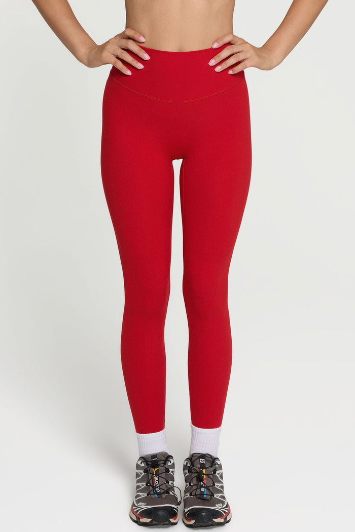 Core Leggings - Cherry