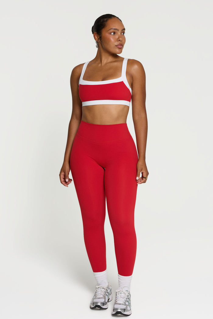Core Leggings - Cherry