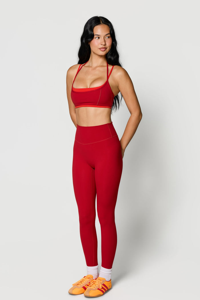 Core Leggings - Ruby