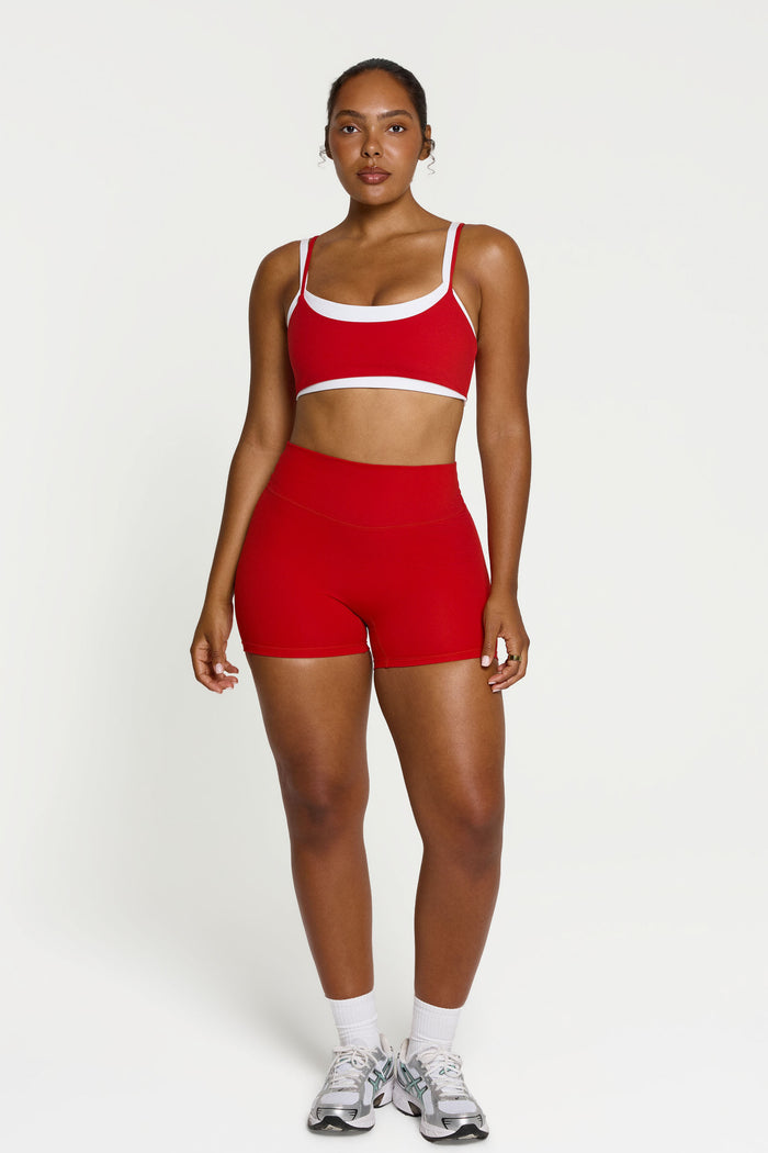 Core Shorts 3" - Cherry