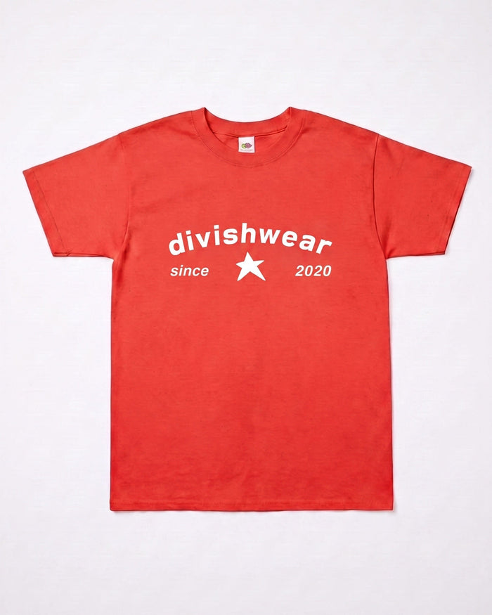 DAGMAR TEE - RED/WHITE - Dinvintageshop