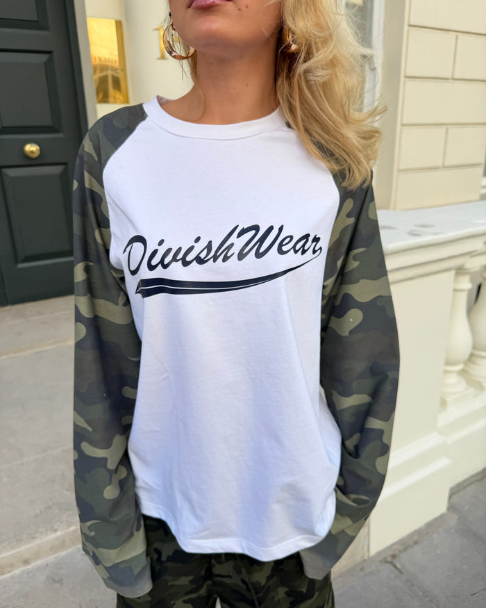 DAHLIA TEE - CAMO - Dinvintageshop
