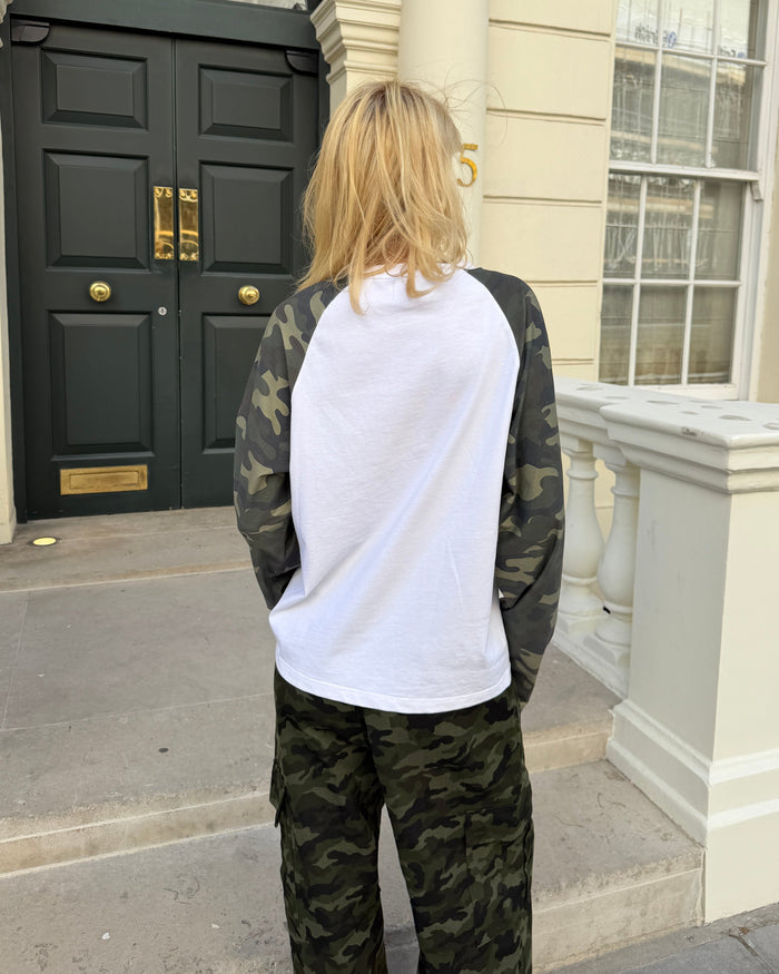 DAHLIA TEE - CAMO - Dinvintageshop