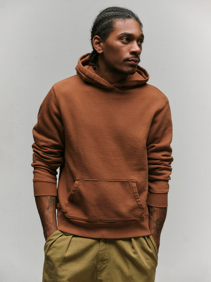 Gray davenport hoodie in brown