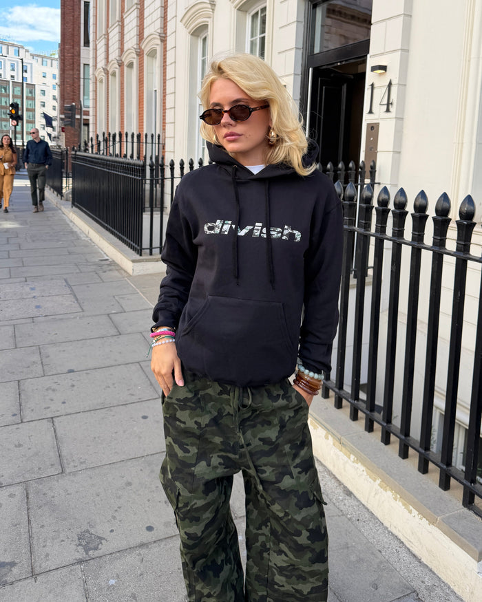 DEA HOODIE - BLACK - Dinvintageshop