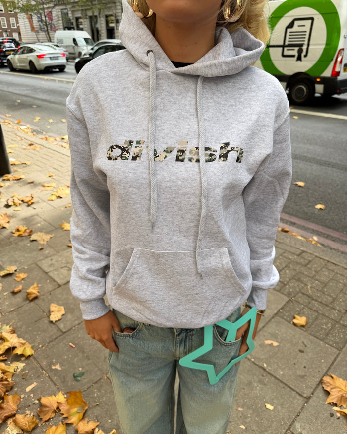 DEA HOODIE - LIGHT GREY - Dinvintageshop