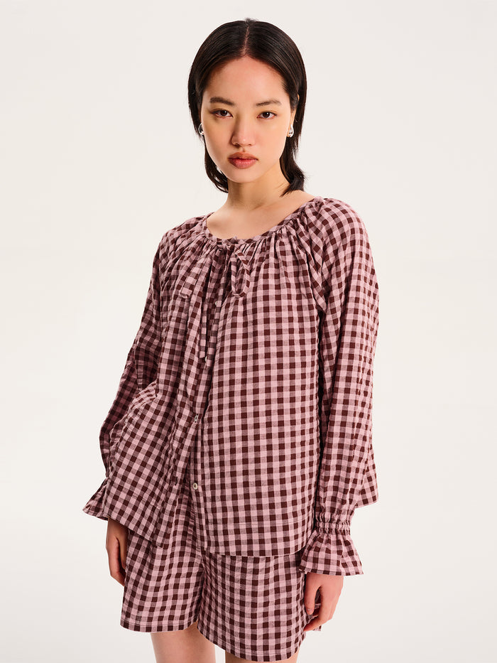 Dianne Gingham Shirt