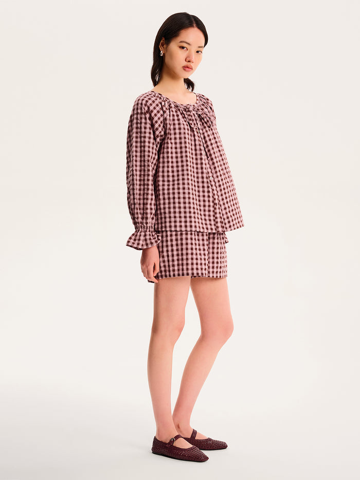 Dianne Gingham Shirt