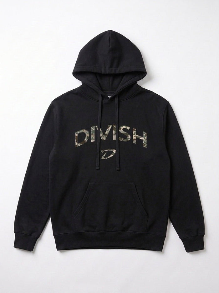DICTE HOODIE - BLACK - Dinvintageshop