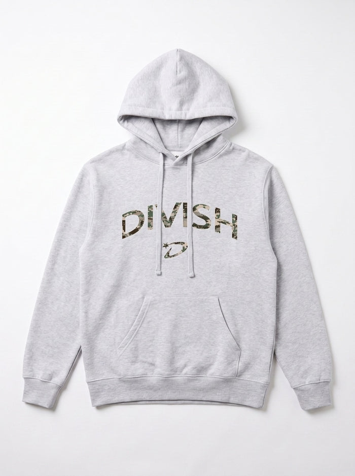 DICTE HOODIE - LIGHT GREY - Dinvintageshop
