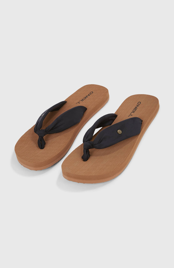 Ditsy Sun  Sandals | Black Out