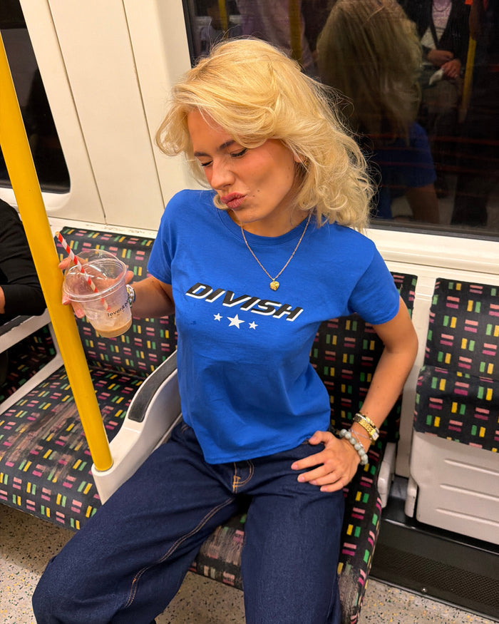 DORI BABYTEE - ROYAL BLUE - Dinvintageshop
