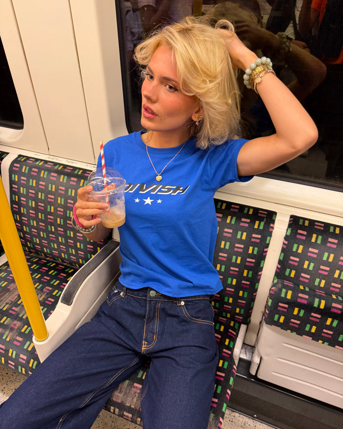 DORI BABYTEE - ROYAL BLUE - Dinvintageshop
