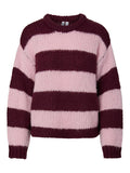 DORTHEA CHUNKY KNIT - WINETASTING ROSEATE SPOONBILL - Dinvintageshop