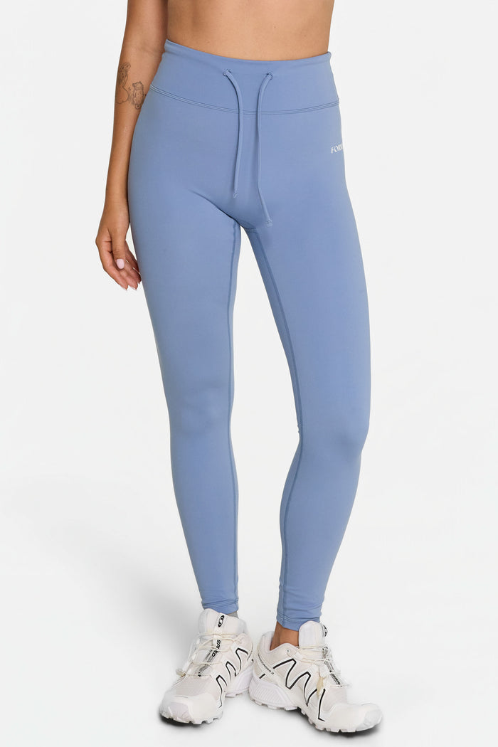 Drawstring Legging - Glacier