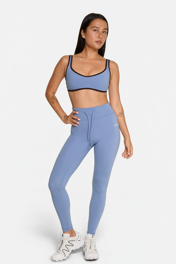 Drawstring Legging - Glacier