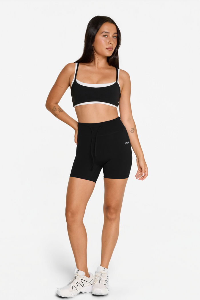 Drawstring Short - Black