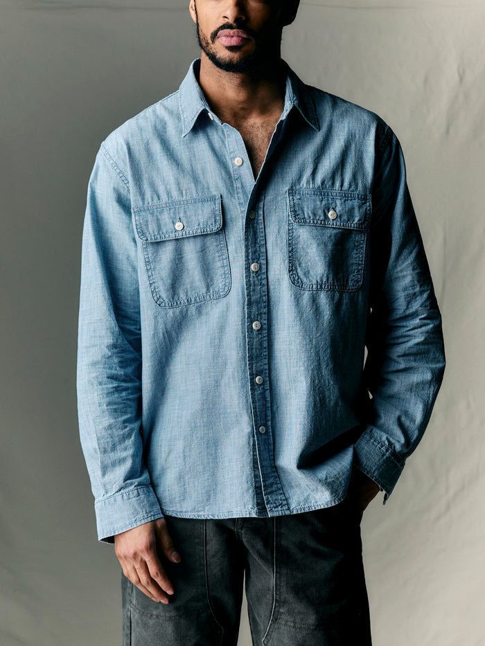 Black earl chambray